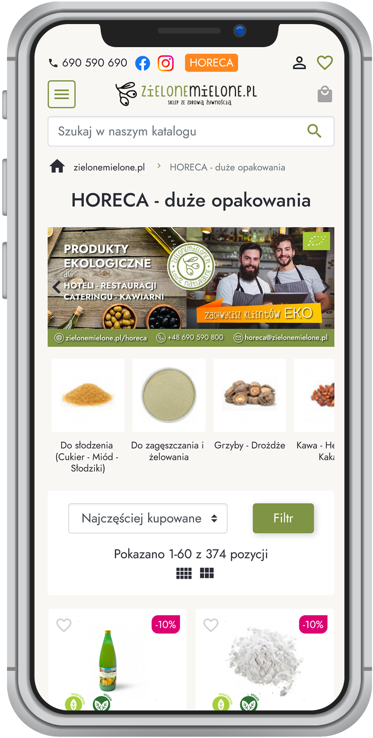 Katalog produktów HORECA